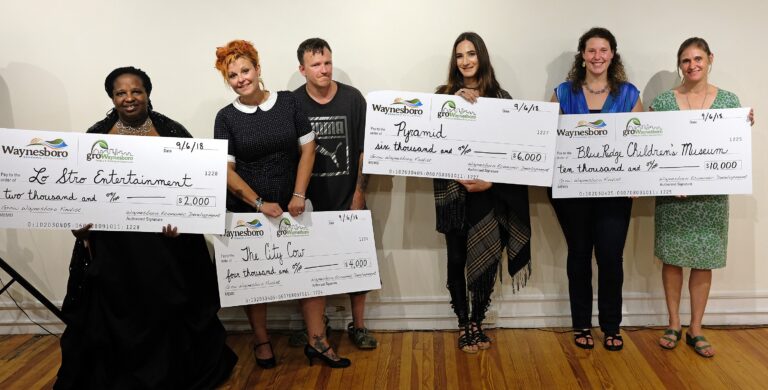 Grow Waynesboro Announces Start-Up Grant Awards; $22,000 will help four new Waynesboro businesses open in 2019