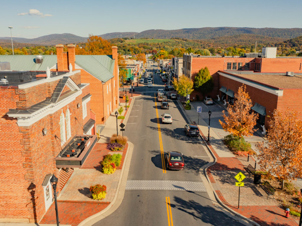 View of Downtown Waynesboro