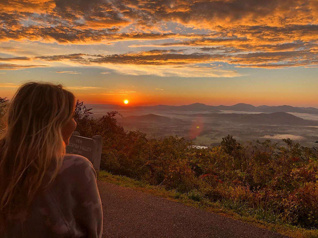 Blue Ridge Parkway Sunset